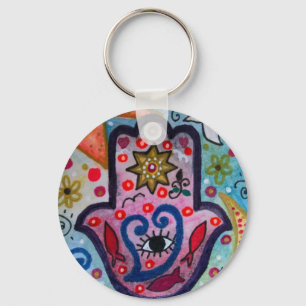 CHAVEIRO PROTECÇÃO OCULAR DO SOL DE JUDAICA HAMSA