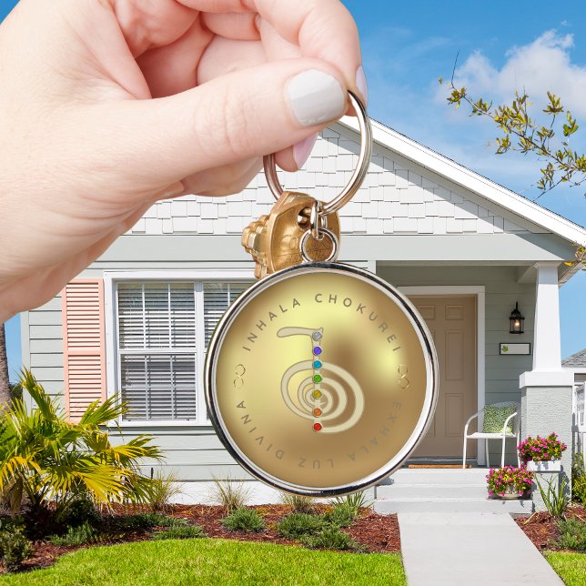 Chaveiro Protege tu hogar con Reiki (Protege tu hogar con Reiki. Un poderoso llavero para toda la familia y seres queridos.)