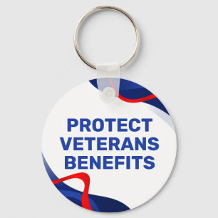 Chaveiro Proteger Benefícios dos Veteranos Político