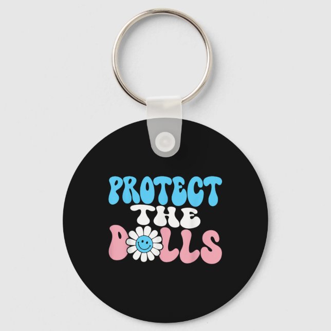 Chaveiro Proteja Os Dólares - Mulheres Trans Solidariedade (Frente)