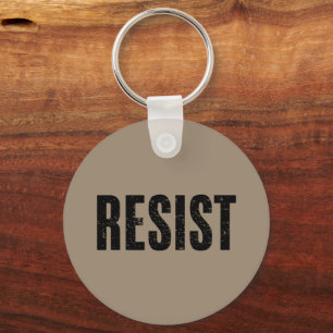 Chaveiro Protesto Anti Trump Resistir a Trump Protesto Anti