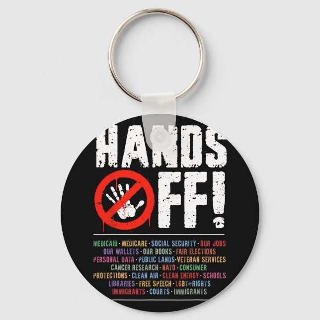 Chaveiro Protestos Contra Segurança Social E Medicamento Pr (Frente)