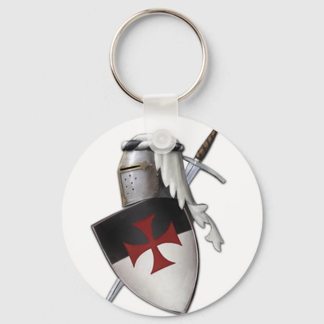 Chaveiro Protetor contra Cavaleiros Templários (Frente)