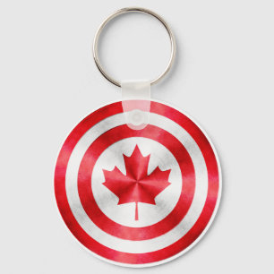 Chaveiro Protetor do herói do capitão Canadá