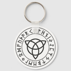 Chaveiro Protetor do Rune de Triquetra