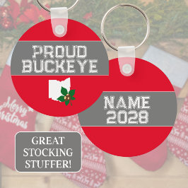 Chaveiro Proud Ohio Buckeye