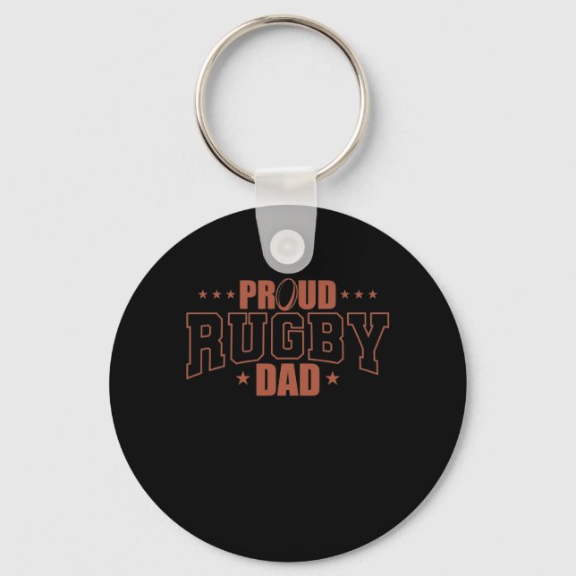 Chaveiro Proud Rugby Dad Football Sport Spieler (Frente)