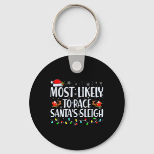 Chaveiro Provável Para Correr Papais noeis Sleigh Family Ch