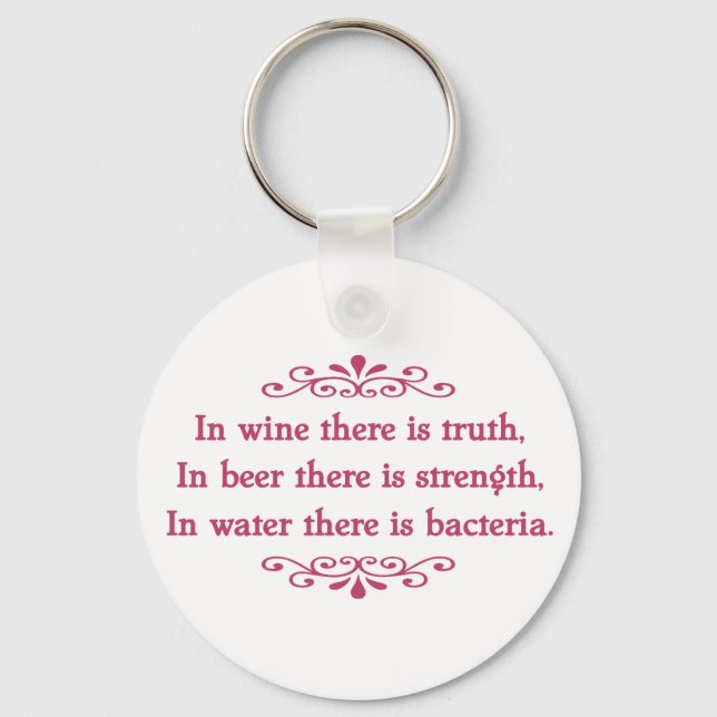 Chaveiro Provérbio alemão - CF (Frente)