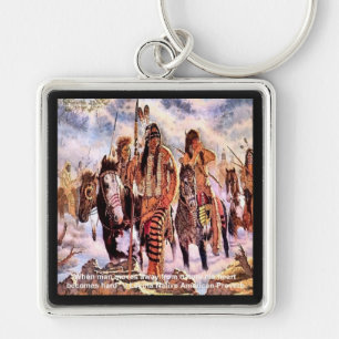 Chaveiro Provérbio Nativo Americano Lakota sobre a Natureza