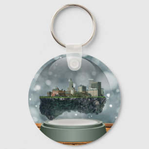 Chaveiro Providence Island Snow Globe