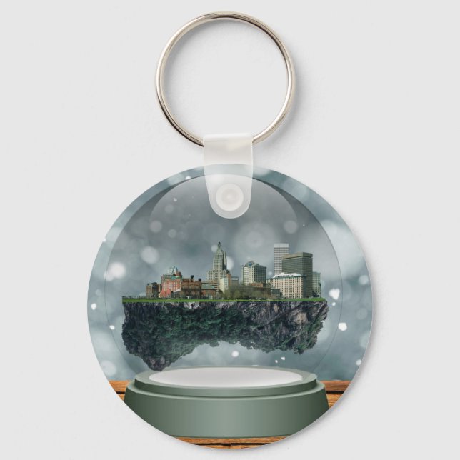 Chaveiro Providence Island Snow Globe (Frente)