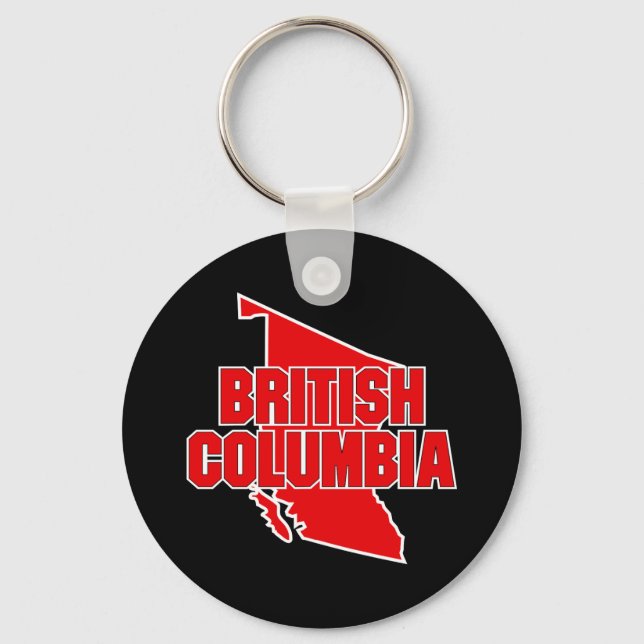 Chaveiro Província da Colúmbia Britânica (Frente)