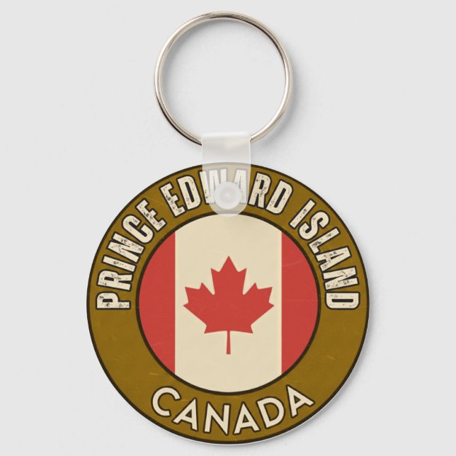 Chaveiro Província da Ilha do Príncipe Eduardo Canadá (Frente)