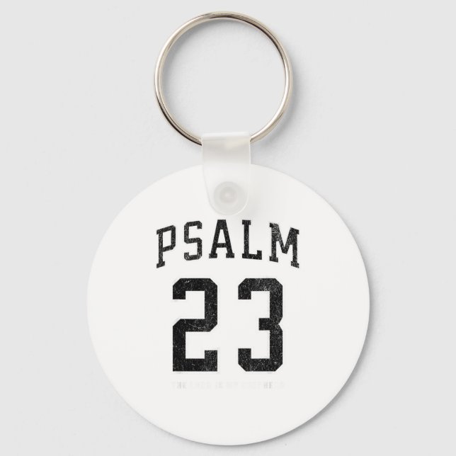 Chaveiro Psalm 23 Jersey  (Frente)