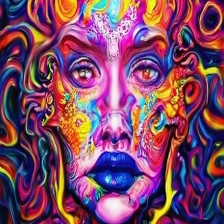 Chaveiro Psicodélico