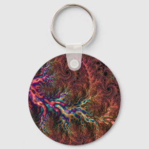 Chaveiro Psicodélico Groovy Alucinante Funky Colorido Fract
