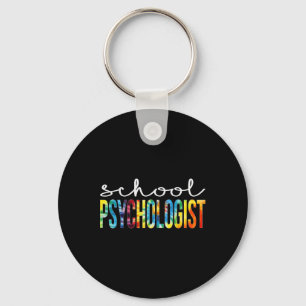 Chaveiro Psicóloga Escolar Tie Dye Apreciação Dia Ck to
