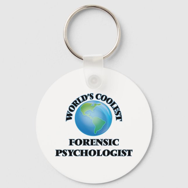 Chaveiro Psicólogo forense mais fixe do mundo (Frente)