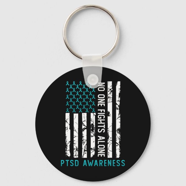 Chaveiro Ptsd Posto Perturbação De Estresse Traumático Cupã (Frente)