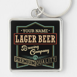 Chaveiro Pub de Bar de Rótulo de Criação de Cerveja Persona