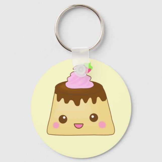 Chaveiro Pudim bonito (Frente)