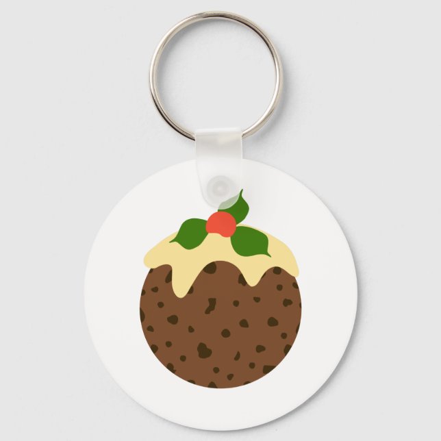 Chaveiro pudim de Natal (Frente)