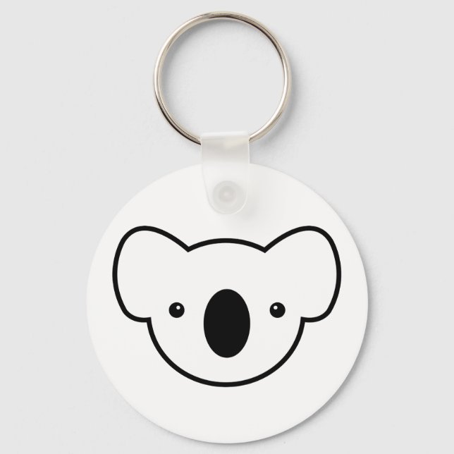 Chaveiro Pudim o Koala (Frente)