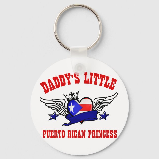 Chaveiro puerto rican princess designs (Frente)