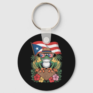 Chaveiro Puerto Rico Boricua Coqui Sapo Taino Sol Puerto Ri