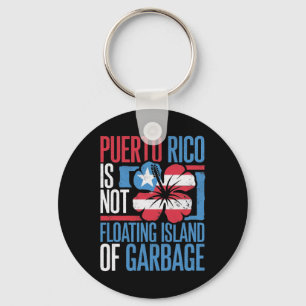 Chaveiro Puerto Rico Não É Uma Ilha Flutuante De Lixo Sh