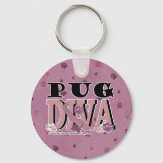 Chaveiro Pug DIVA
