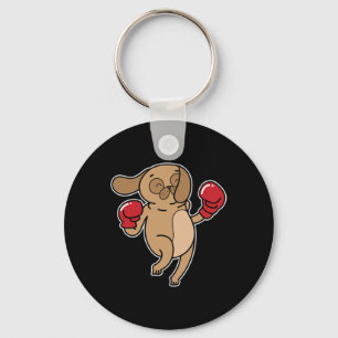 Chaveiro Pug Dog Boxing