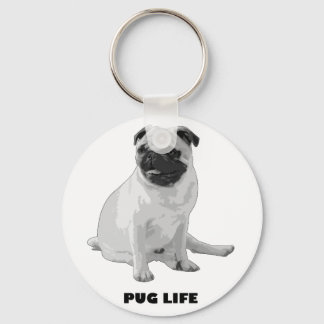 Chaveiro Pug Life