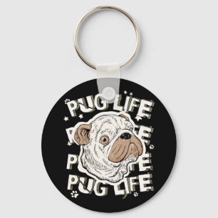 Chaveiro Pug Life Animal og
