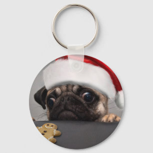 Chaveiro Pug Natal
