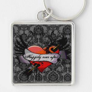 Chaveiro Pulse de Grunge Felizes para Sempre Lua de Mel Pin