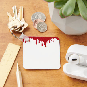 Chaveiro Pulse de Sangue Minimalista – Personalizável