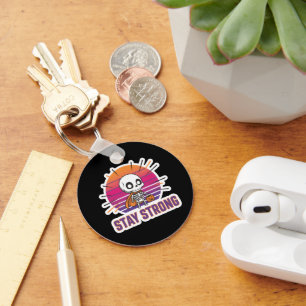 Chaveiro Pulse Forte Colar de Halloween de Esqueleto Fofo