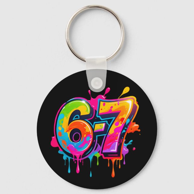 Chaveiro Pulse Moderno Adolescente IYKYK 6-7 67 Porta-Chave (Frente)