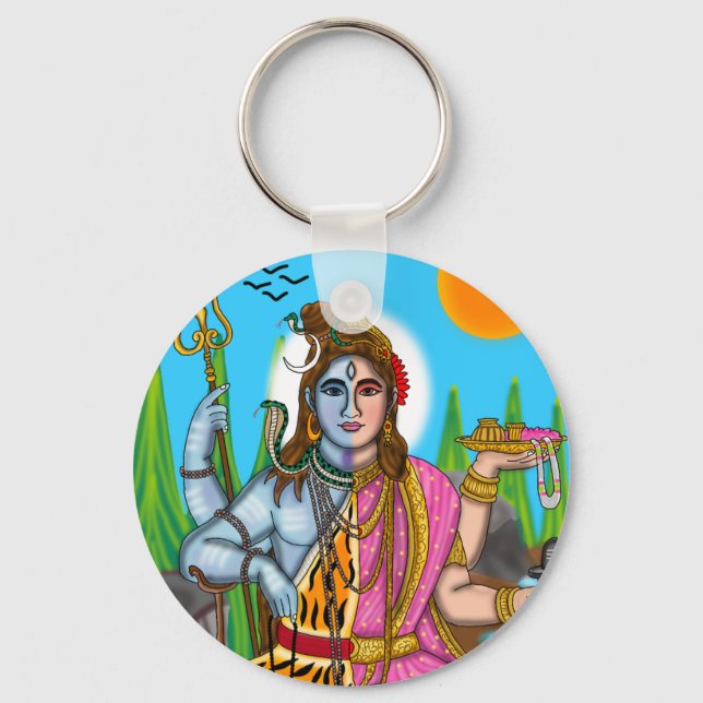 Chaveiro Pulseira Ardhanarishvara (Frente)