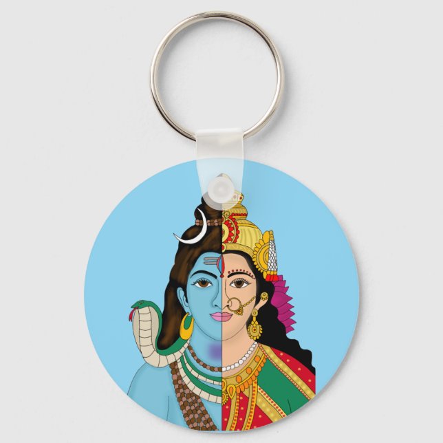 Chaveiro Pulseira Ardhanarishwara (Frente)