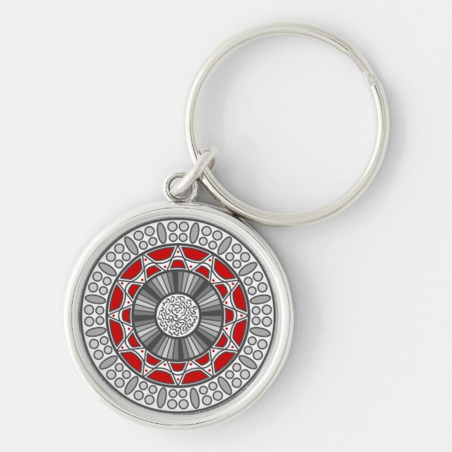 Chaveiro Pulseira Azteca Encontra Alien (Frente)