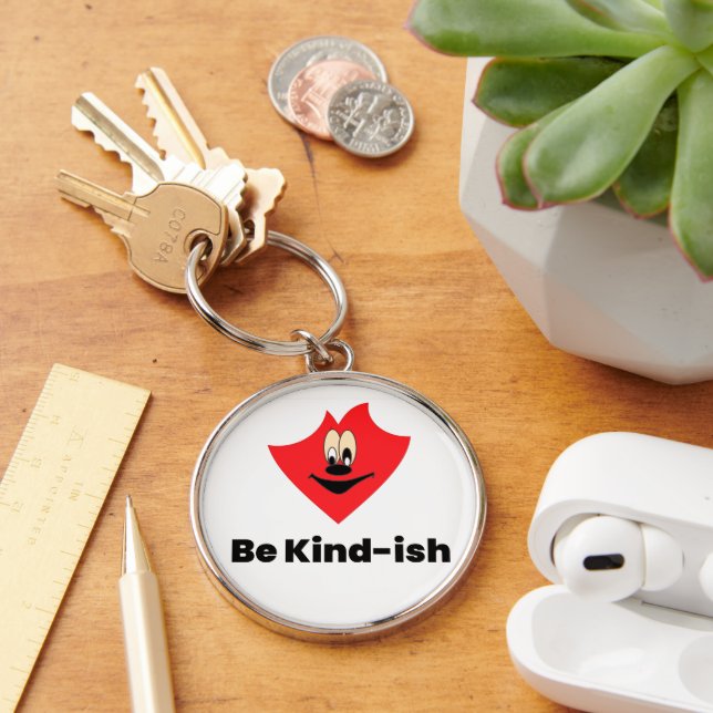 Chaveiro Pulseira Be Kind-ish – Presente Divertido e Fofo p (Mesa)