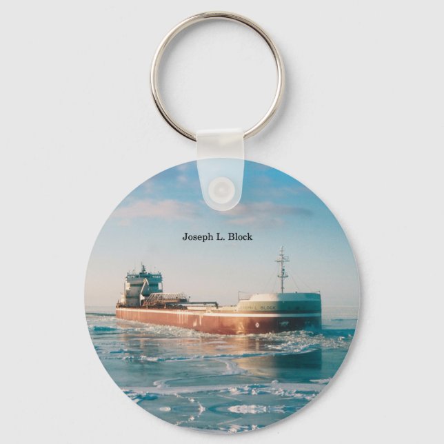 Chaveiro pulseira chave Joseph L. Block (Frente)