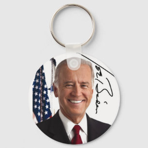 Chaveiro Pulseira com a Assinatura de Joe Biden
