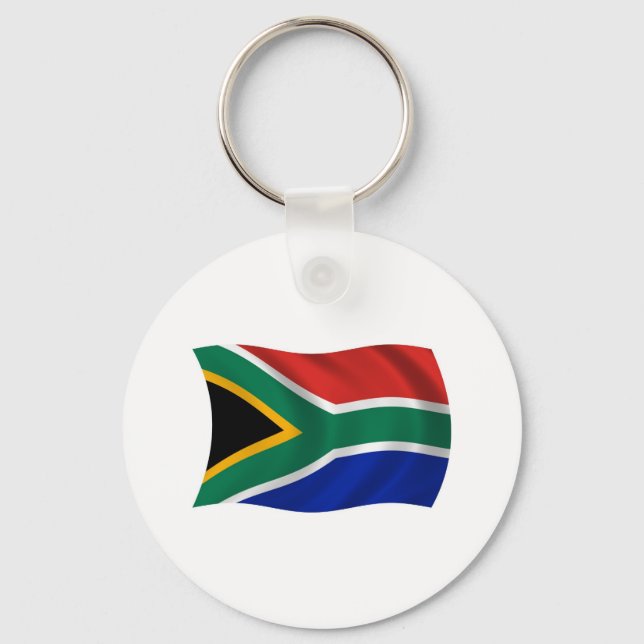 Chaveiro Pulseira com a Bandeira da África do Sul (Frente)