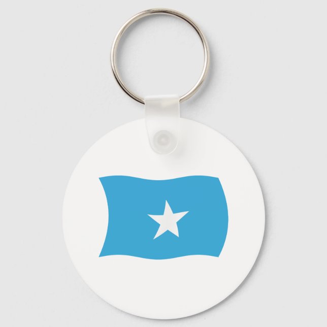 Chaveiro Pulseira com a Bandeira da Somália (Frente)