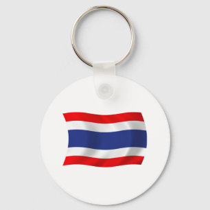Chaveiro Pulseira com a bandeira da Tailândia