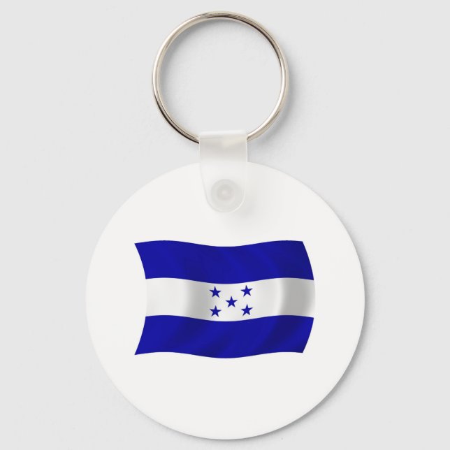 Chaveiro Pulseira com a Bandeira de Honduras (Frente)